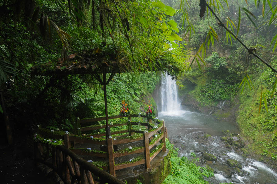Cascade de la paz : tourisme à Costa Rica